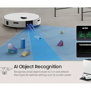 Alternative view of Samsung Jet Bot Combo AI VR7MD97714G - Beige - Effektiv rengøring