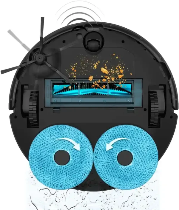Cecotec Robotstøvsuger og gulvrengøringsrobot Conga 11090 Spin Revolution Home & Wash – Test og ægte anmeldelser - Billede 4