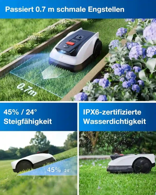 Ecovacs GOAT O500 Panorama Robotplæneklipper – Test og ægte anmeldelser - Billede 3