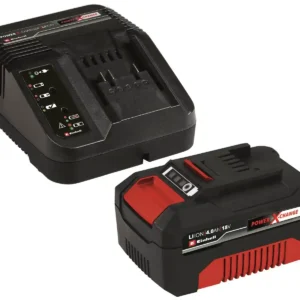 Einhell Power X Change starter kit test: 18V 4Ah batteri og oplader
