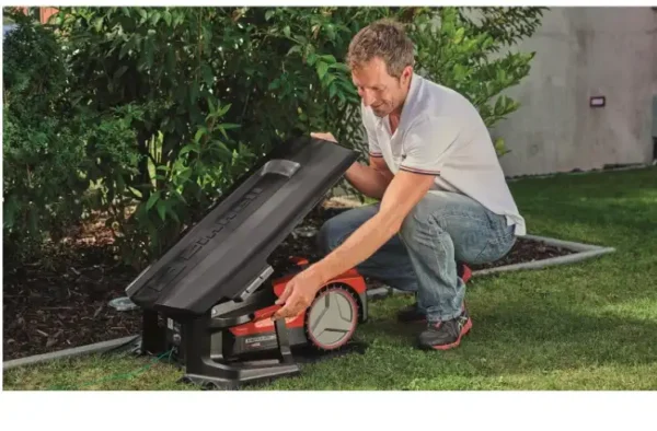 Einhell garage til robotplæneklipper test: Beskyttelse mod vejr til 59x77x39,5 cm - Billede 3