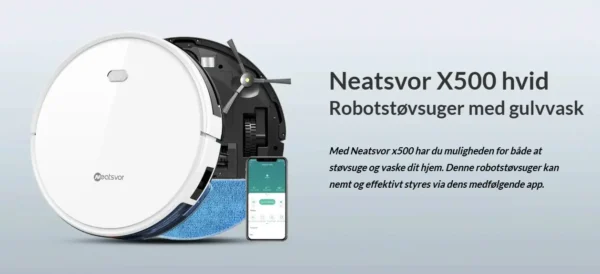 Neatsvor X500 Robotstøvsuger: Test og Bedste Pris - Billede 5