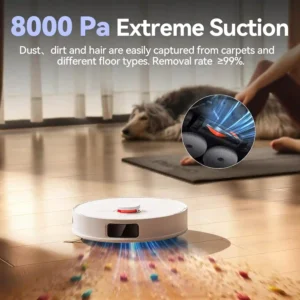 Alternative view of Jonr P20 Pro robotstøvsuger test: Bedste sugeevne og smart mop