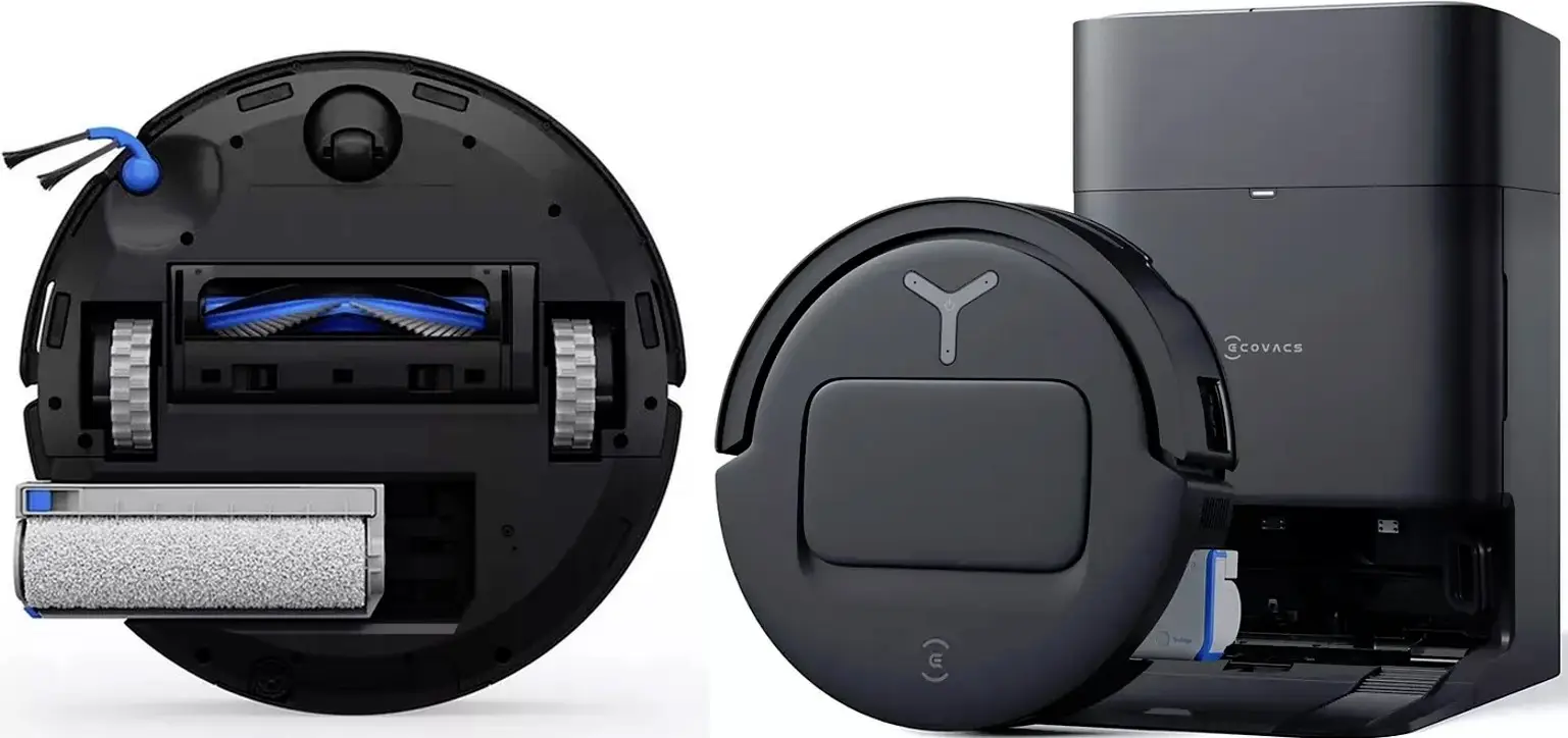 Ecovacs Deebot T80 Omni robotstøvsuger på et gulv